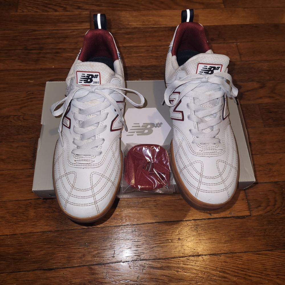 New Balance White Men's Sneakers